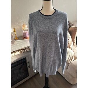 Eddie Bauer‎ men's XL cotton blue sweater